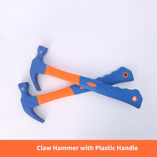 Krallennagelwerkzeug, Hardware, Haushalt, Holzbearbeitung, Hammer mit Kunststoffgriff, Entenschnabel-Klauenhammer